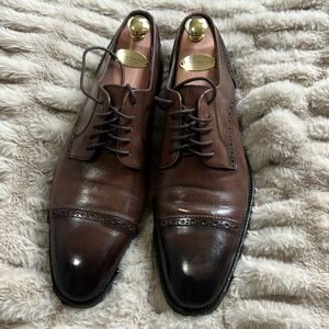 To Boot New York Bolzano men’s dress shoes size 12, color cork (brown)